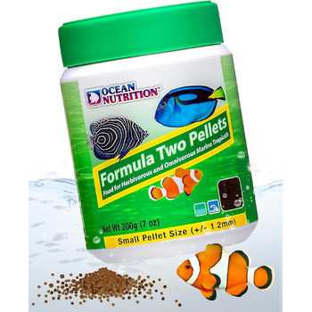 Пелети Ocean Nutrition Formula Two Marine Pellets Soft Moisture з низьким вмістом білка, маленькі, 200 г