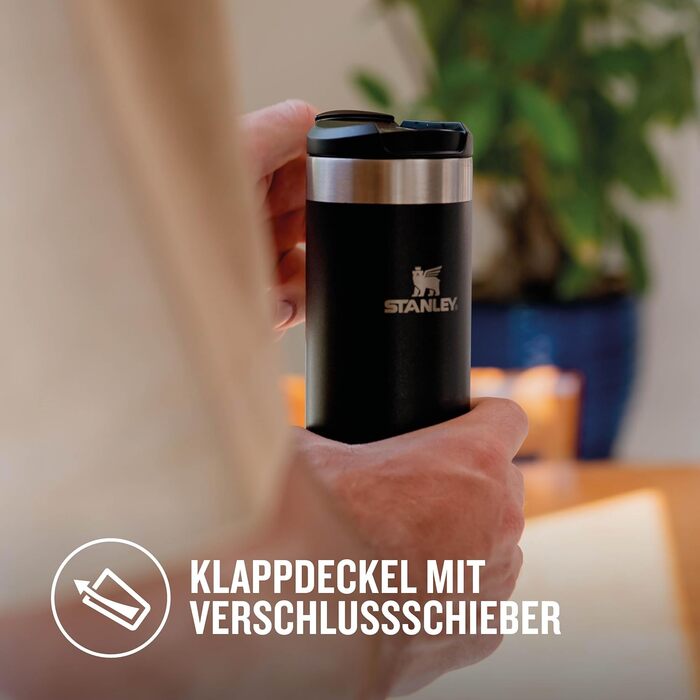 Термогорнятко STANLEY Aerolight Transit 0,47 л - Зберігає тепло протягом 6 годин - Можна мити в посудомийній машині - Термогорнятк