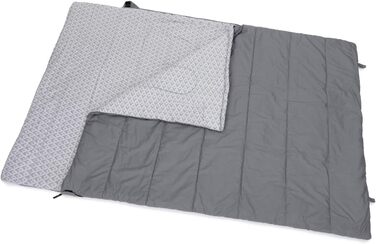 Спальний мішок BERGER Arizona Blanket Легкий спальний мішок для кемпінгу та активного відпочинку Невеликий розмір у упаковці, надлегкий та компактний Ідеально підходить для дорослих та дітей 220 x 140 см