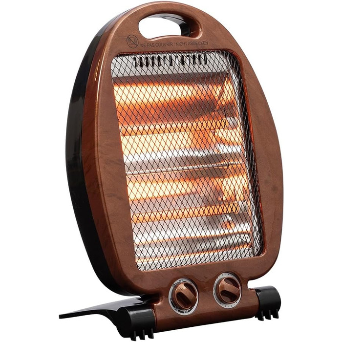 Інфрачервоний обігрівач 400/800 Вт безшумний, швидкий та глибокий нагрів, таймер, складаний, безпечний, для дому та офісу