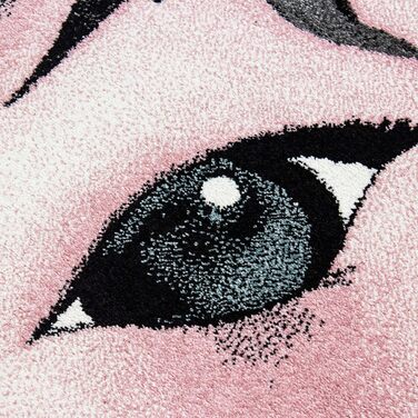 Дитячий килим Рожевий 160х230 см Єдиноріг дизайн Великі килими для дівчаток Килим для дитячої кімнати Килим з коротким ворсом Дуже