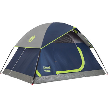 Намет кемпінговий купольний 2-місний Coleman Sundome – 3-сезонний, WeatherTec, водостійкий, Navy/Grey