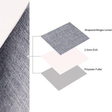 Тканиновий кошик для зберігання Mangata для шафи, різні розміри та кольори, полиці-кошики, коробка для зберігання, 4 шт. (сірий, великий) сірий L-4 шт.