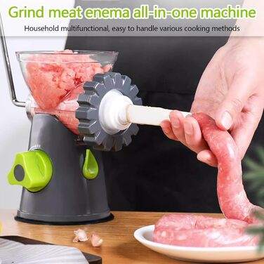 Набір ручних м'ясорубок, шеф-кухарська м'ясорубка з насадкою для печива, роторна м'ясорубка для м'яса, також ідеально підходить дл