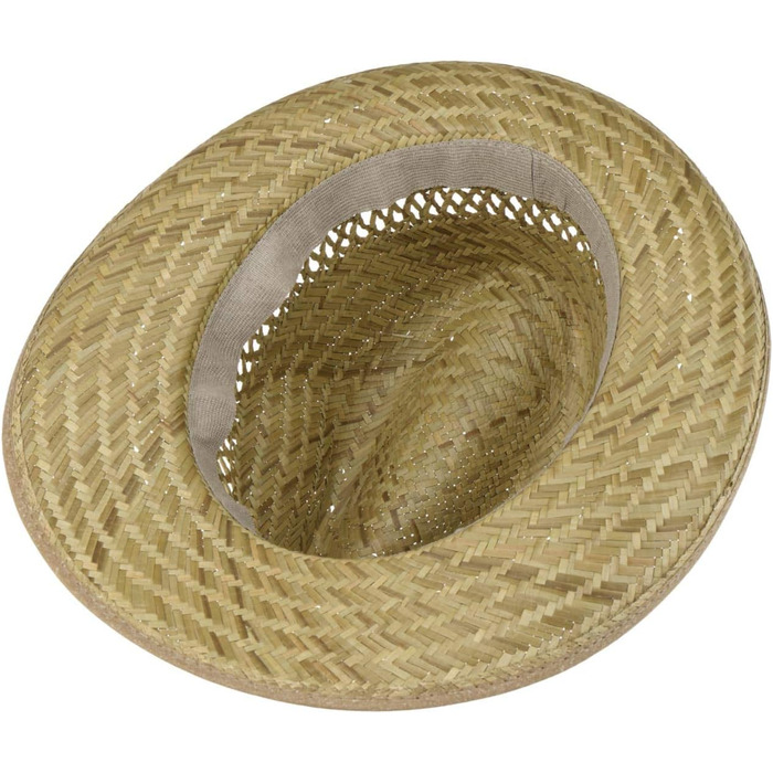 Солом&39яний капелюх Lipodo Bogart, натуральний колір, зроблено в Італії, для жінок і чоловіків, розмір XL, натуральний колір