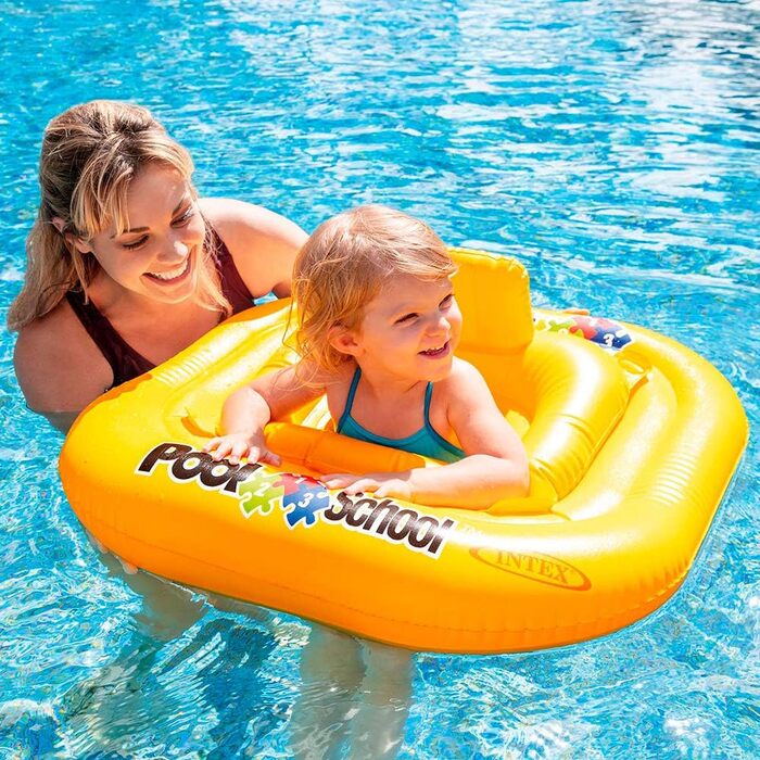 Пляжні іграшки Intex 56587EU Deluxe Baby Float, різнокольорові