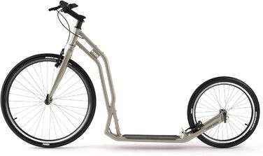 Самокат Yedoo S2620 - до 130 кг, самокат з пневматичними шинами 26/20 - самокат для дорослих, самокат для собак silvergold