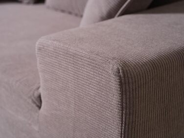 Місний диван 180 см у коробці не потребує складання, вакуумно-стиснутий пінопласт, доставляється компактно, сучасний дизайн (світло-сіра вельветова тканина, 2-місний) Світло-сіра вельветова тканина, 2-місний, 2-