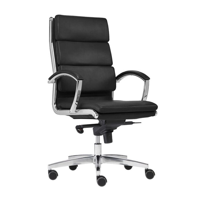 Мрія Преміальне офісне крісло для здоров&39я хребта та активного сидіння - Зроблено в Німеччині вкл. підлокітники, зручне сидіння та синхронізований механізм нахилу до 125 кг (чорне, килимові ролики) Чорні килимові ролики