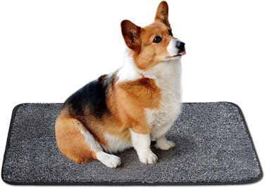 Килимок для дверей COSY HOMEER для приміщень 50 x 80 см, м'який абсорбуючий і брудовідштовхуючий килимок нековзний, низькопрофільн