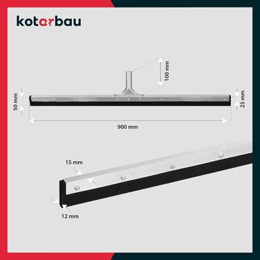 Губчастий скребок KOTARBAU 910 мм