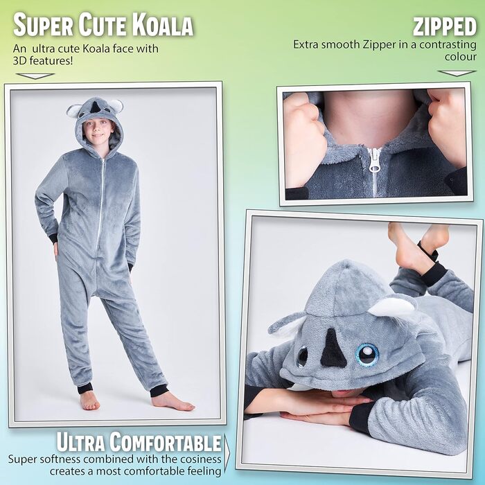 Кігурумі Коала CityComfort, універсальний матеріал, 13–14 років