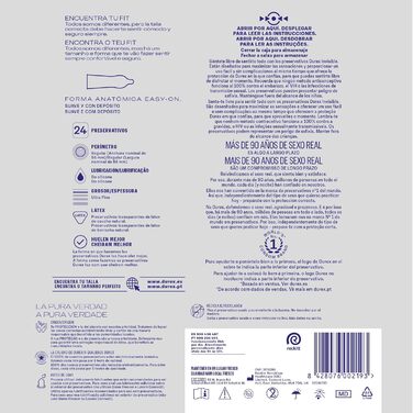 Презервативи Durex Invisible Extra Sensitive, ультратонкі, з силіконовою змазкою, 24 шт