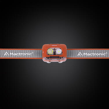 Ліхтар налобний Mactronic Vaya (480 Lm) Cool/Warm White/Red LED Recharg Type-C (AHL0091)
