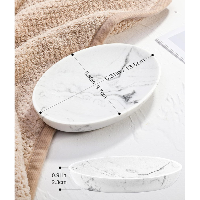 Мильниця мармурова, овальна мильниця мильниця губка мило дозатор стійкий до подряпин мильниця мильниця мильниця елегантна мильниця