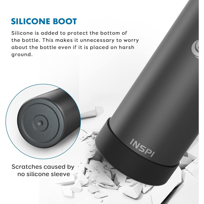 Ізольовані пляшки для води з соломинкою та 3 кришками, широко відкриваються, потрійний вакуумний глечик з нержавіючої сталі, збері