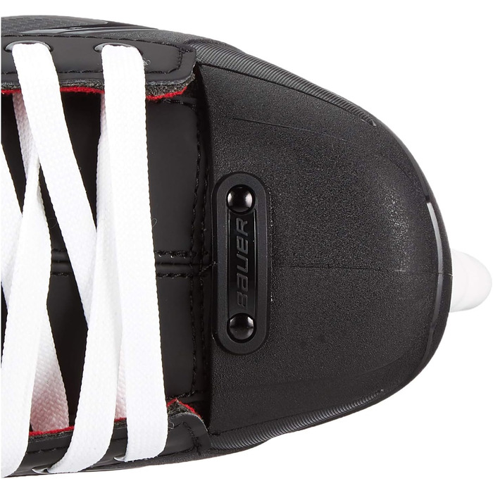 Взуття для хокею на траві Bauer Boys Pro Skate 37.5 EU Чорний Чорний Білий Червоний Si 900