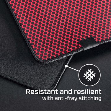 Ігровий килимок для миші HyperX Pulsefire - 2XL - Високоякісна тканинна поверхня - Прострочка врівень з поверхнею - Нековзна гумов