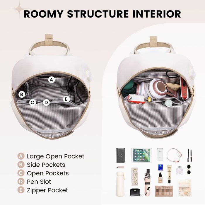 Рюкзак жіночий невеликий, водонепроникний міський рюкзак сумочка 2 в 1 з USB-портом для зарядки, міні-сумка рюкзак рюкзак жіночий