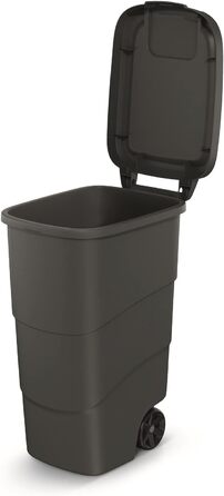 Відро для сміття Prosperplast Wheeler 90 л на колесах з кришкою Великий смітник Великий смітник Універсальний смітник пластиковий