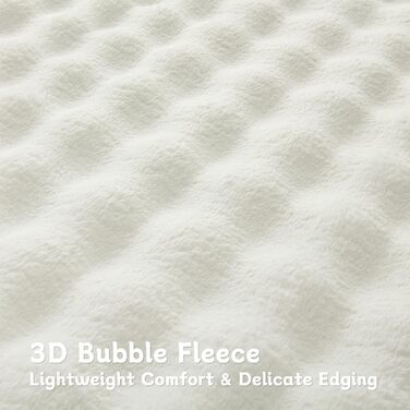 Плюшева ковдра, Пухнаста біла - 150x200 см, Ковдра для дивана та дивана зі штучної вовни, Теплий фліс для декору вітальні, Естетична ковдра, М&39яка ковдра 150 x 200 см Біла