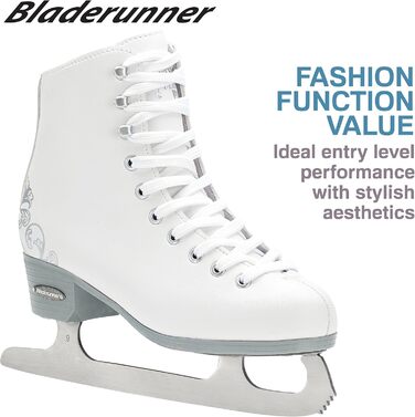 Фігористі ковзани Rollerblade Bladerunner Ice by Allure для жінок та дорослих, білі, розмір UK 6 / EU 38,5