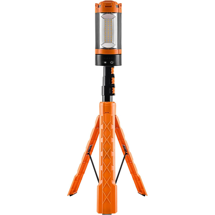 Ліхтар Generico Camping з кріпленням світлодіодний ліхтар-штатив Водонепроникний магнітний ліхтар з акумулятором 10 000 мАг, для роботи, штатив, з регульованою яскравістю та кріпленням для пікніків, походів