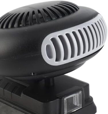 Потужний електричний вентилятор-обігрівач WALFRONT на батарейках для невеликих приміщень 170 Вт для використання на робочому місці