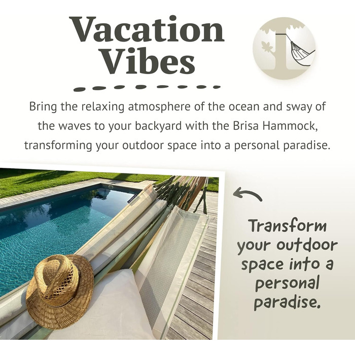 Класичний двомісний гамак, ручної роботи в Колумбії, шириною 160 см для відпочинку в приміщенні та на відкритому повітрі. (Кедр) П