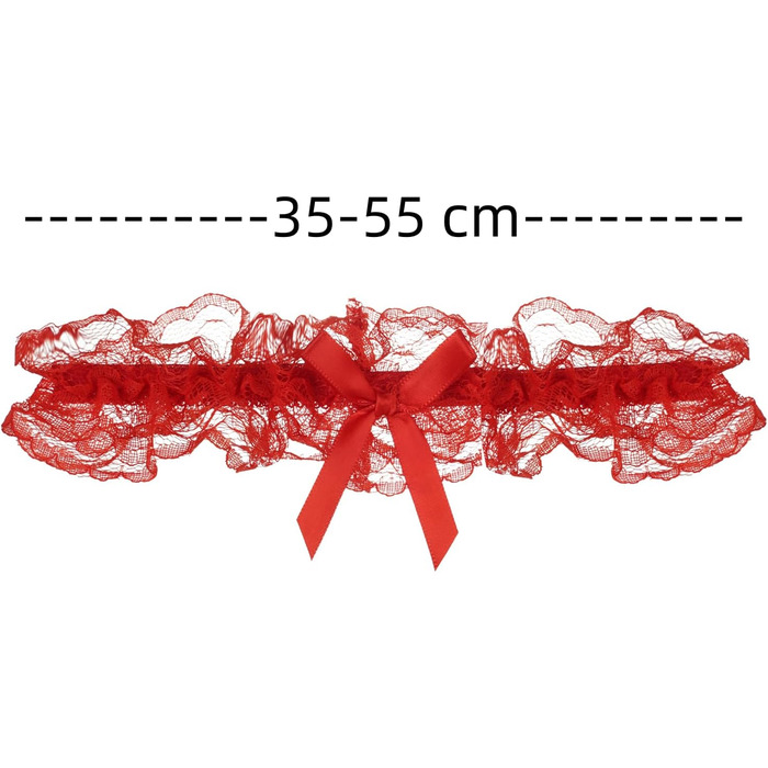Жіночі підв’язки Umiin, мереживні, з блакитною стрічкою, універсальний розмір
