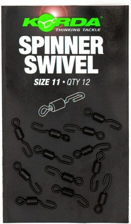 Корда Spinner Swivel XX Розмір 11 - вертлюги, коропові вертлюги, швидкозмінні вертлюги, гачкові вертлюги