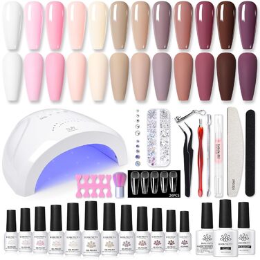 Стартовий набір BORN PRETTY з лампою (47 елементів)