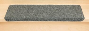 Килимки для ніг Рим прямокутні - різні Варіанти та кольори набору (14 шт. світло-сірий)