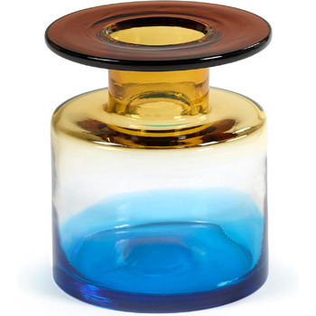 Ваза Serax Wind & Fire Vase Small Blue and Amber