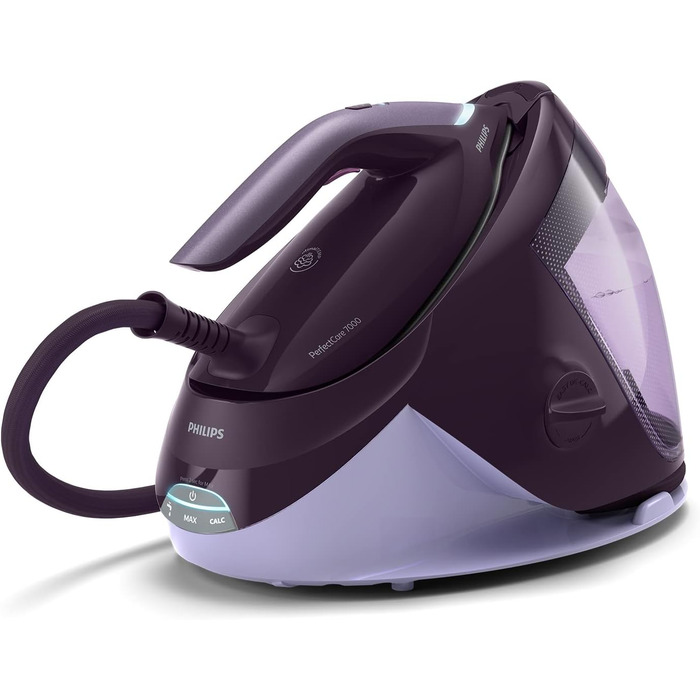Парогенераторна праска Philips PerfectCare серії 7000, інтелектуальна автоматична подача пари, гарантія відсутності опіків*, надле