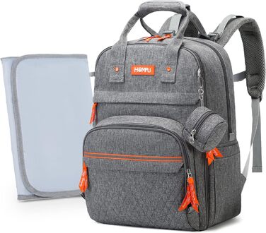 Сумка для підгузників Рюкзак Мама Лікарня Дитячі Сумки Для Хлопчиків Дівчинка Дорожні Рюкзаки Мама Сірий Тато Сумка для підгузникі