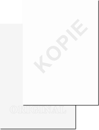 Папір для захисту від копіювання, DIN A4, 90 г/м, 500 аркушів, з ефектом водяного знака