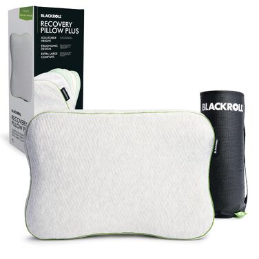Підушка для відновлення BLACKROLL Recovery Pillow Plus (60x40 см), регульована по висоті, подушка для спокійного сну, ергономічна подушка для дому, подушка для шиї з віскозної піни з ефектом пам&39яті, зроблено в Німеччині