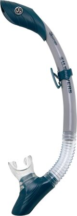 Набір US.Divers Cozumel - Спорядження для дайвінгу, маска, ласти та трубка для дорослих із захистом від ультрафіолету, лінзами, що запобігають запотіванню та протіканню, трубка, унісекс, силіконова маска, регульовані ласти L СІРИЙ ТЕМНО-СИНІЙ