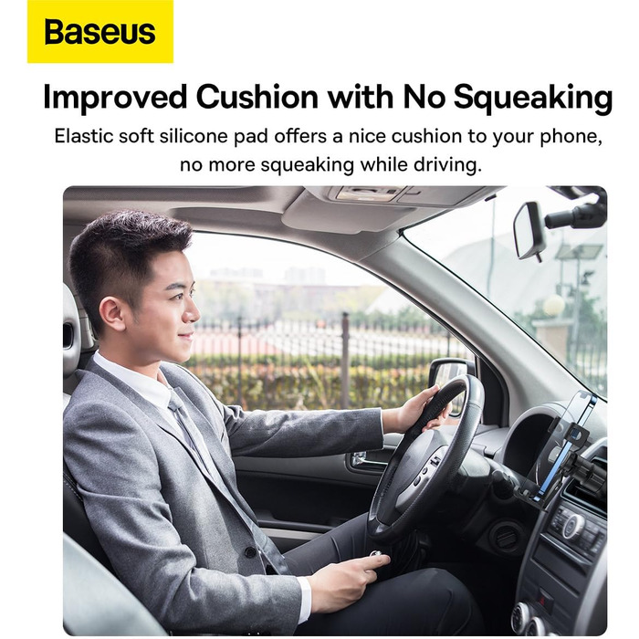 Автомобільне кріплення Baseus Stable Gravity, Lite Black