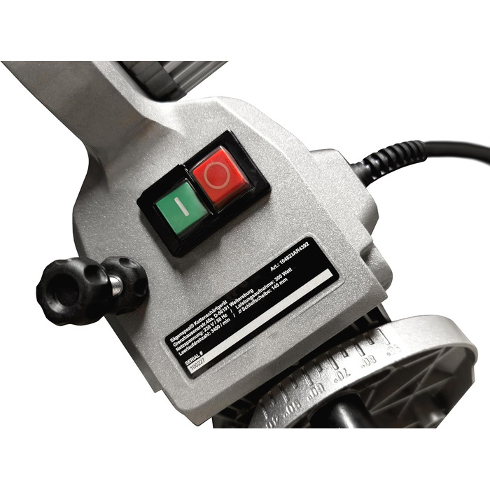 Пристрій для заточування ланцюгів HydroSharp 300 AutoClamp від Sgenspezi напівавтоматичний, 300 Вт, з гідравлічною системою затиску, LED підсвіткою та 3 шліфувальними кругами для професіоналів та домашніх майстрів