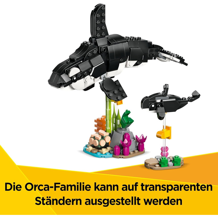 Конструктор LEGO Creator 3-in-1 Wild Animals: Panda Family 31165, 626 деталей, дикі тварини