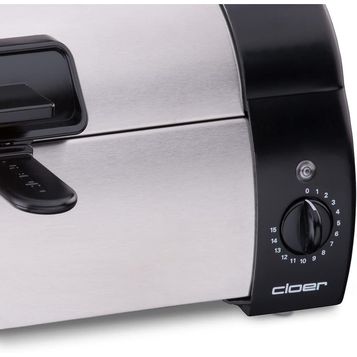 Хлібобулочний бейкер для випічки булочок, тортів або дріжджових частинок 570 Вт, матовий корпус з нержавіючої сталі, 3080