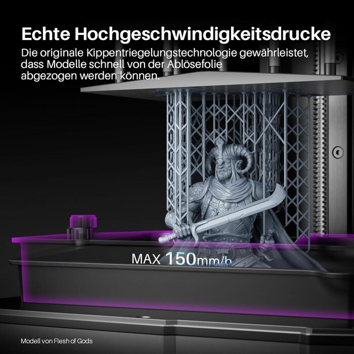 Принтер, 9K 7-дюймовий монохромний РК-дисплей, високошвидкісний друк 150 мм/год, розумна камера AI, передача WiFi, автоматичне вир
