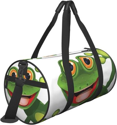 Дорожня сумка Зелений Жабеня, спортивна сумка для чоловіків та жінок, сумка-мішок для подорожей