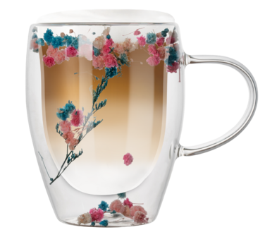 Чашка з подвійною стінкою Ringel Guten Morgen Blume, 350 мл (7067150)