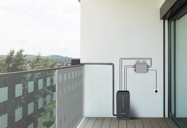 Сонячна система накопичення енергії Marstek B2500D 2025 року, оновлена, 2240 Втгод для балконних електростанцій, система Plug & Play для фотоелектричних систем, сонячний акумулятор потужністю 2,24 кВт для будинку/балкона, розширювана B2500-D, IP65