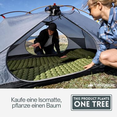 Ультралегкий надувний килимок для сну 550 г невеликий розмір у упаковці, ідеально підходить для піших прогулянок та велопрогулянок