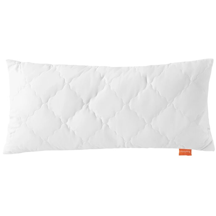 Бамбукова подушка для сну 40x80 см, 100 бавовна, простьобана 100 віскозою (бамбукова м&39якоть), подушка 40 x 80 см, подушка для ліжка, подушка для сну, Oeko-TEX, зроблено в ЄС, можна прати при температурі до 40 градусів 40 x 80 см 1