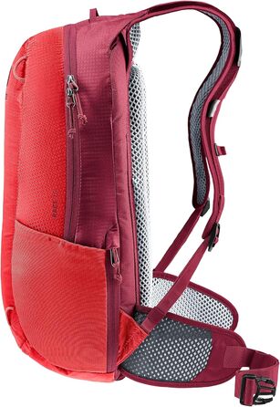 Велосипедний рюкзак Deuter Race 16, вишня-масала, 16 л, з системою Airstripes